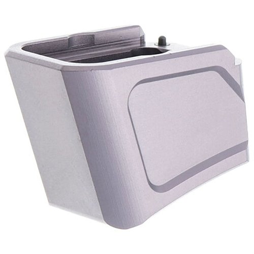 Augmente la capacité de ton Glock 19/23/26 de 5 cartouches, installation sans outils en moins de 10 secondes, construction durable en aluminium.
