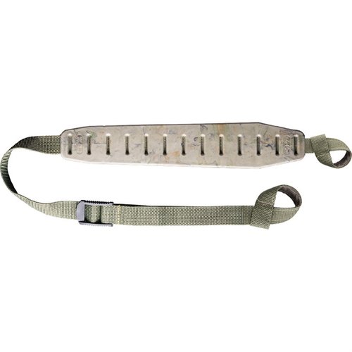 Der QUAKE CLAW 2.0 Slip-On Shotgun Sling bietet einen leichten, rutschfesten, langlebigen und geruchsresistenten Tragekomfort ohne Sling Swivel Studs.