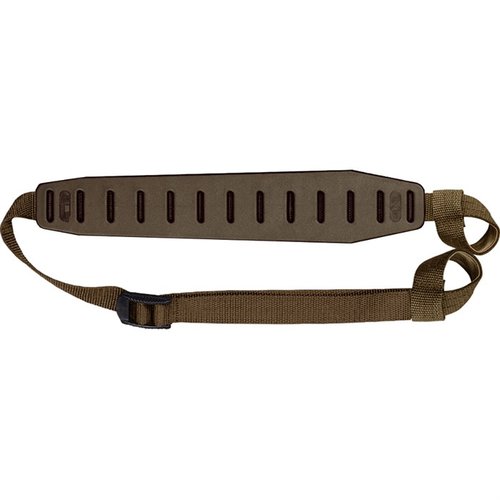 Der QUAKE CLAW 2.0 Slip-On Shotgun Sling bietet eine leichte, rutschfeste Polsterung, die den Komfort erhöht und ohne Swivel studs auf deinem Gewehr bleibt.