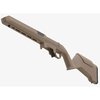 Le HUNTER LITE de MAGPUL pour Ruger American est léger, ajustable et ergonomique, parfait pour la chasse avec des fonctionnalités comme un V-bedding en aluminium et des emplacements M-LOK.