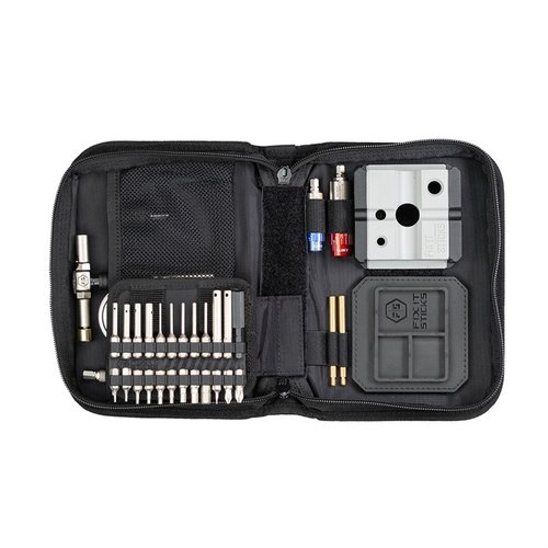Mit dem FIELD ARMORER'S KIT für AR-15 & GLOCK® hast du alle Werkzeuge für Wartung und Reparatur immer griffbereit, egal wo du bist.