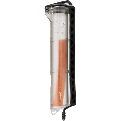 Le CellVault Battery Storage est compact, étanche, et te permet de ranger jusqu'à 3 CR123 ou 4 AAA, tout en gardant ton matériel accessible et organisé.