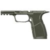 Modulo impugnatura Tyrant CNC per SIG P365 X-Macro con rail 1913, ergonomia migliorata, capacità 17 colpi, flared magwell e compatibilità accessori completa.