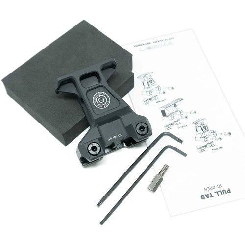 Il LERNA OPTIC MOUNT KIT per AIMPOINT® ACRO offre un centro ottico a 2.91” per una rapida identificazione del bersaglio e una postura atletica per maggiore consapevolezza.
