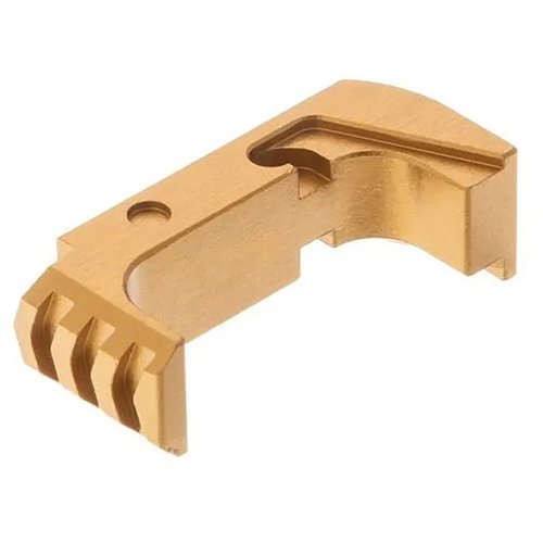 Le bouton de libération de chargeur étendu Glock 43x/48 de Tyrant CNC est en aluminium de qualité aérospatiale, offrant une éjection rapide et facile des chargeurs.