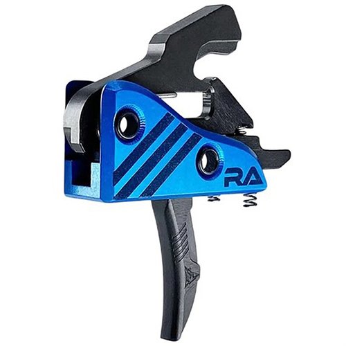 Améliore ton AR-15 avec le Blitz Defense Trigger : tir de 4.5lb, reset Quik-Klik rapide, presque pas de creep et confort exceptionnel grâce à sa lame hybride.