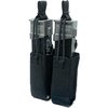 La doppia tasca per caricatori di GBRS Group offre compatibilità MOLLE, ritenzione bungee regolabile e un materiale elastico per un'estrazione fluida.