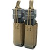 La doppia tasca per caricatori GBRS Group offre compatibilità MOLLE, ritenzione bungee removibile e materiali di alta qualità per un'estrazione e reinserimento facili.