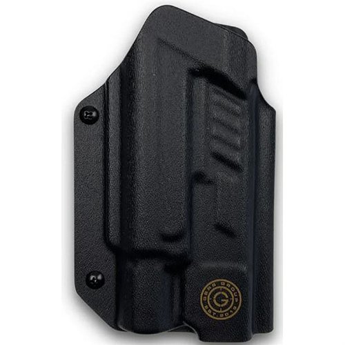 L'X PRIORITY 1 OWB HOLSTER per Glock 9mm/.40 offre ritenzione regolabile, design aperto per canne filettate, e supporto per ottiche montate sul carrello.