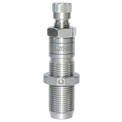 Il die L.E. Wilson Bushing Full Length consente di regolare la tensione del collo e dimensionare il corpo della cartuccia, garantendo precisione e durata.