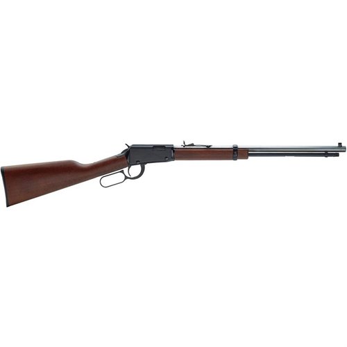 Il fucile H1 Frontier .17 HMR combina un design tradizionale con una canna ottagonale da 20" e un'azione a leva fluida, ideale per tiro e caccia.
