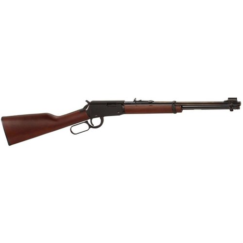 Il fucile H1 Classic Youth Model .22 WMR è leggero, sicuro e progettato per giovani tiratori, offrendo un'ottima precisione e un'azione a leva facile da usare.