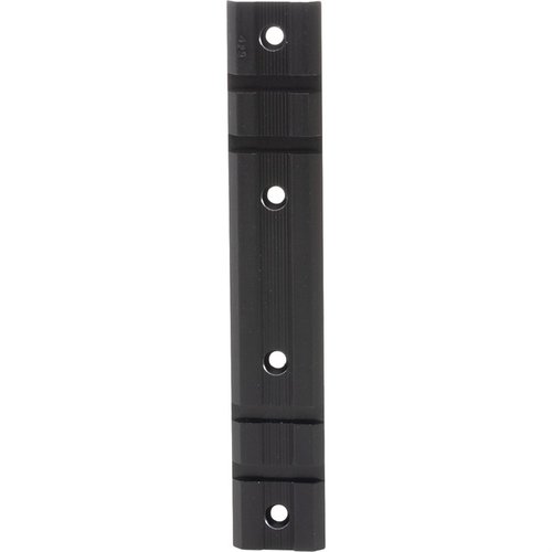 Die Picatinny Scope Rail für Remington 870/11-87 Super Magnum bietet eine robuste, präzise Montage für Optiken, ist korrosionsbeständig und ermöglicht eine wiederholbare Installation.