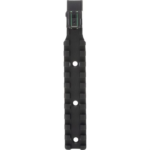 Le V-SERIES TRU GLO offre une visée rapide avec un rail intégré pour optiques et un viseur arrière en fibre optique, parfait pour toutes les conditions d'éclairage.