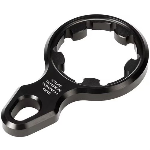 La chiave di tensione Atlas Pattern One per bipodi BT-10 V7 offre una costruzione in alluminio resistente, compatibilità precisa e regolazioni senza slittamenti.