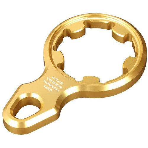 Le ATLAS TENSION WRENCH Pattern-1 est conçu pour les bipodes BT-10 V7, offrant un ajustement précis et une construction en aluminium durable pour un usage sur le terrain.