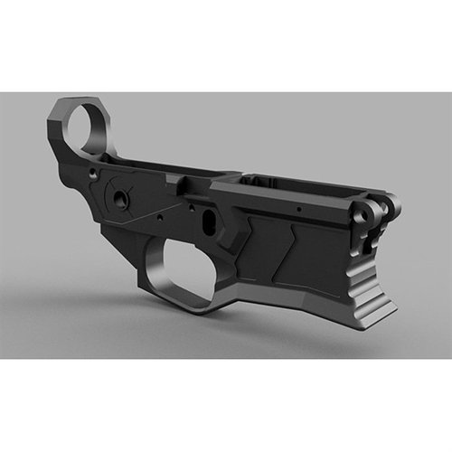 Der BRAVO SERIES BILLET STRIPPED LOWER RECEIVER bietet dir herausragende Ergonomie, verbesserte Kontrolle und extreme Haltbarkeit für deine AR-15 Builds.