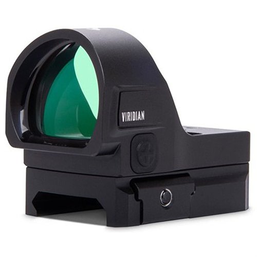 Der Viridian RFX35 ist ein leichter, robuster Reflexvisier mit 3 MOA grünem Punkt, IPX6 wasserdicht, 30.000+ Stunden Batterielaufzeit und vielseitig einsetzbar.