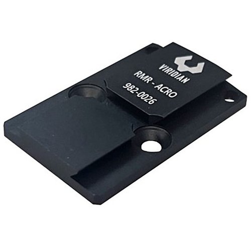 Der VIRIDIAN MOUNTING ADAPTER RMR ist aus robustem 6061 Aluminium gefertigt und bietet eine lebenslange Garantie für deine RFX 44/45 Zieloptik.