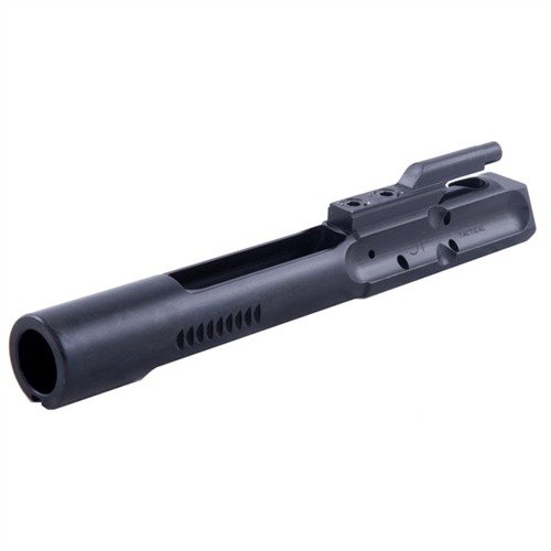 Il bolt carrier in acciaio inossidabile AR-15 offre un'operazione fluida e affidabilità superiore grazie a una superficie di supporto aumentata e finiture di alta qualità.
