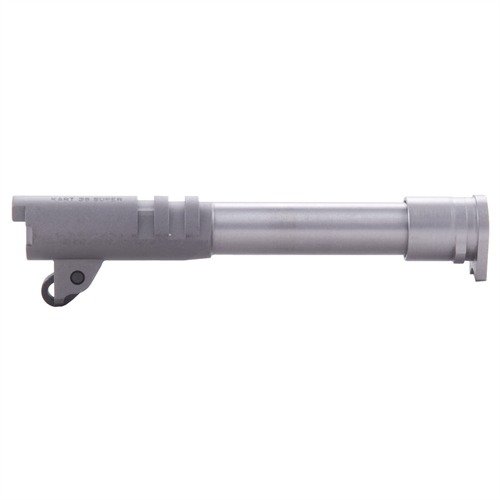 Installa un barile di precisione 1911 XACT FIT in acciaio ordnance 4150, richiedendo solo pochi attrezzi, per una qualità di match senza pari.