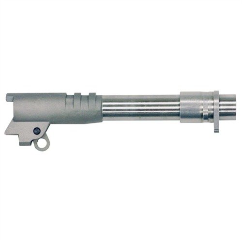 Installa un canna di precisione 1911 XACT FIT in acciaio 4150, richiede solo pochi strumenti manuali e offre una vestibilità perfetta per prestazioni di alta qualità.