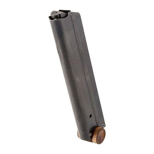 Garde ton pistolet obsolète en état de marche avec ce chargeur de haute qualité, fabriqué aux USA, en acier, avec une finition mate et une capacité de 7 balles.