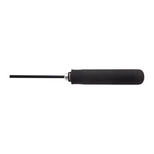 Il BORE STIX .22 CAL. 44" offre una pulizia senza graffi grazie al manico ammortizzato e ai cuscinetti a sfera, mentre il rivestimento in epossidico resiste ai solventi.
