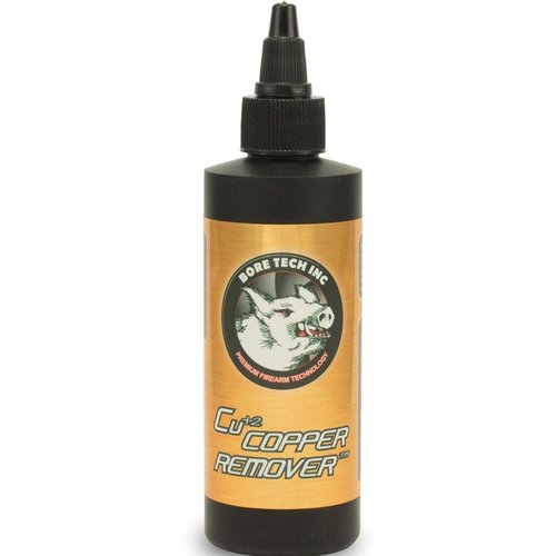 Le CU+2 Copper Remover élimine rapidement les résidus de cuivre, protège ton canon contre la rouille et est sans danger pour tous les types de métaux.