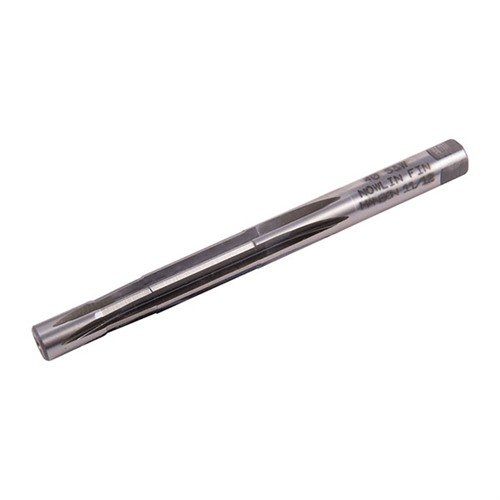 Il reamer per camera NOWLIN 40 S&W è progettato per adattarsi perfettamente ai barili Nowlin, con piloti a diametro ridotto e taglio preciso a sei flute.
