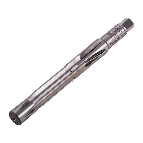 .45 Colt Finish Reamer von Manson Precision bietet dir präzise, massgeschneiderte Kammern für optimale Genauigkeit und Anpassungsmöglichkeiten für verschiedene Geschosse.