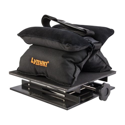 Der Lyman Match Bag & Bag Jack Combo bietet eine stabile Schiessposition, erhöht die Genauigkeit und ist kompakt für die Aufbewahrung – ideal für jeden Schützen!