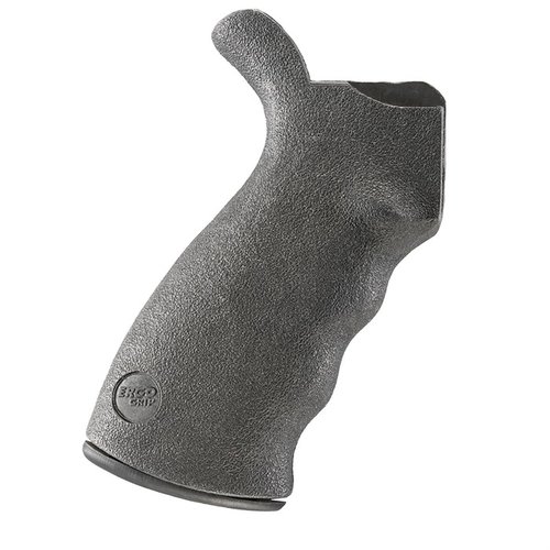 Améliore le contrôle de la gâchette et du recul avec un grip ergonomique en polymère, disponible en finitions Suregrip ou Rigid pour une prise non glissante.