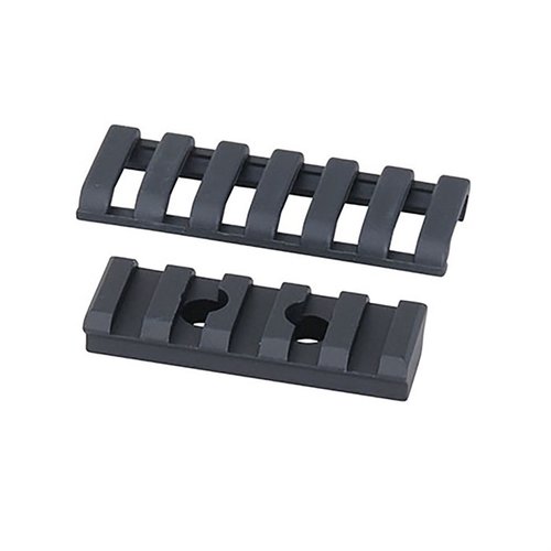 Die leichte Aluminium-Montage für AR-15 Handguards ermöglicht schnellen, stabilen Halt für Zubehör wie Lichter, Griffe und Stative ohne die Wärmeabschirmung zu entfernen.