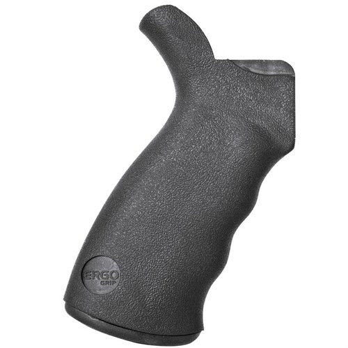 Il grip ERGO SUREGRIP® offre un profilo ergonomico, texture antiscivolo e supporto per il pollice, migliorando comfort e precisione nel tiro.