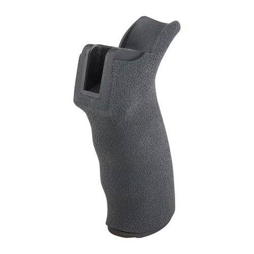 Der ergonomische ERGO Grip mit SureGrip®-Textur verbessert den Halt und die Genauigkeit beim Schiessen, auch mit Handschuhen, und passt auf .556 und .308 AR/M4.