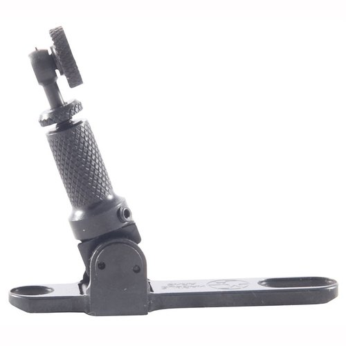 Le UBERTI 1873 Rear Sight améliore la précision de tes carabines avec un design en acier, un ajustement micrométrique et des ouvertures pour un meilleur visuel.