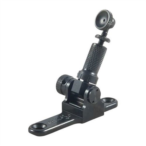 Le peep sight Winchester 1876 offre un look traditionnel avec une ajustabilité rapide pour le tir à courte et longue portée, parfait pour les compétitions.