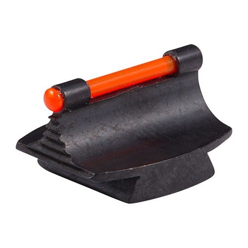 Les viseurs RIFLE FIBER OPTIC GLOW 37-W offrent une précision exceptionnelle avec une finition en acier bleu, disponibles en orange ou vert pour une meilleure visibilité.