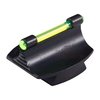 Entdecke die präzise gefertigten RIFLE FIBER OPTIC GLOW 37-W Frontvisiere in Stahlgrün, ideal für optimale Zielgenauigkeit und stilvolles Design.
