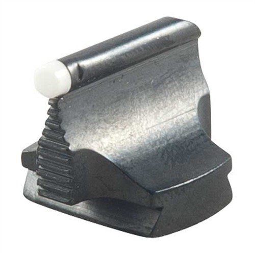 Die präzise gefertigten RIFLE BARREL MOUNTED FRONT SIGHTS aus Stahl bieten eine elegante Kontur, eine polierte Oberfläche und sind ideal für deine Gewehre.