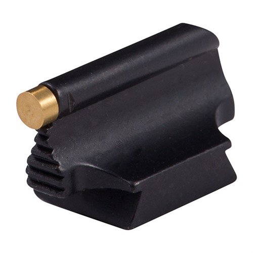 Mirini di precisione in acciaio blu per fucili, con base dritta per ramp. Disponibili con tre tipi di bead, perfetti per ogni arma.