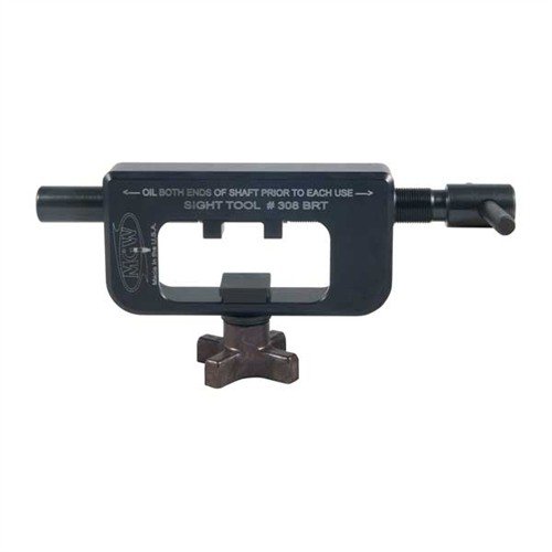 Der SEMI-AUTO SIGHT MOVER von MGW ermöglicht dir ein sicheres Anpassen, Entfernen und Installieren von Visierungen, ohne Schaden zu verursachen.