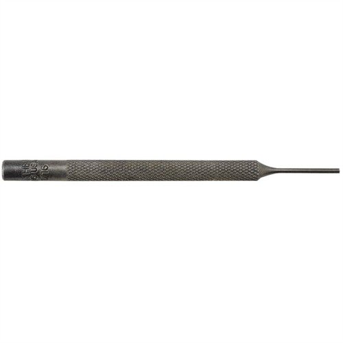 Les SINGLE PIN PUNCHES de MAYHEW STEEL sont en acier à outils, avec un corps strié, parfaits pour un usage précis et durable dans tous tes projets de gunsmithing.