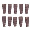 MERIT ABRASIVE PRODUCTS ABRASIVE TAPERED ROLL 120 GRIT
