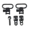 I QUICK DETACH SWIVELS di UNCLE MIKES offrono un sistema di sgancio rapido e bloccaggio positivo, ideali per fucili Marlin e molte altre armi.