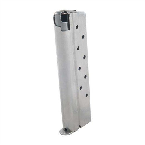 Caricatore 1911 10MM di alta qualità in acciaio inox, progettato per un'alimentazione affidabile e compatibile con vari tipi di proiettili, ideale per pistole 1911.