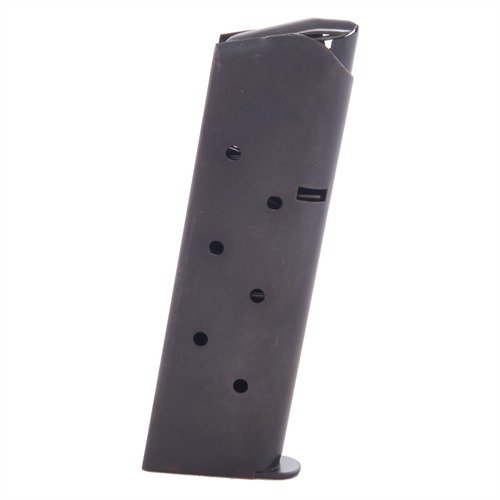 Entdecke die robusten 1911 .45ACP Magazine von Metalform, aus hochwertigem blauen Karbonstahl oder Edelstahl, mit zuverlässiger Fütterung und verschiedenen Follower-Optionen.
