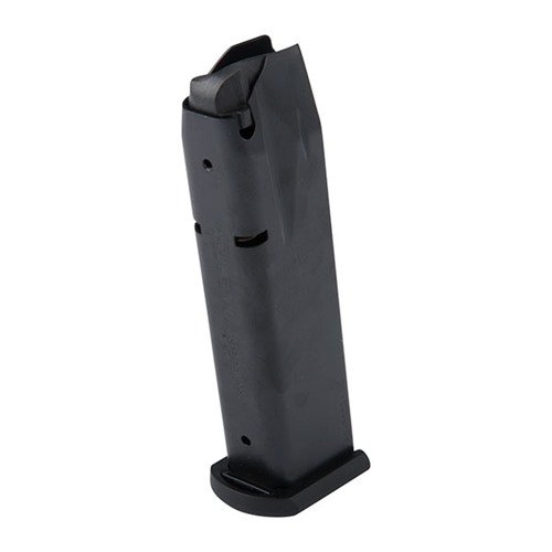 Ces chargeurs SIG Sauer P226 en acier carbone certifié sont robustes, sans soudures, et traités thermiquement pour une durabilité maximale. Capacité de 13-RDS.