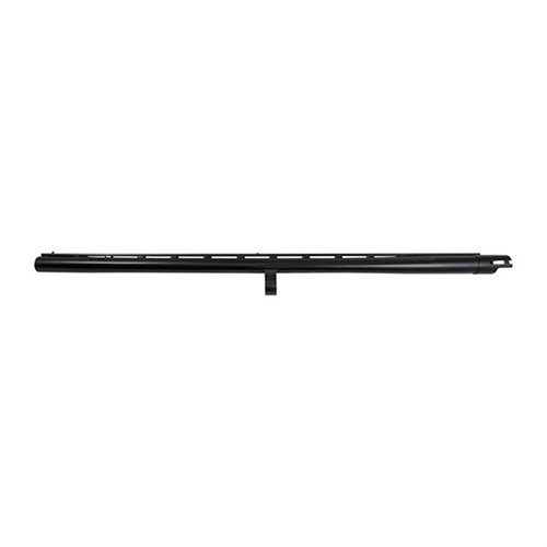 Le MOSSBERG Matte Blue, Vent Rib, Ported, Bead, 12 Gauge 28" Accu-Mag offre une précision exceptionnelle et un design élégant pour tous tes besoins de tir.